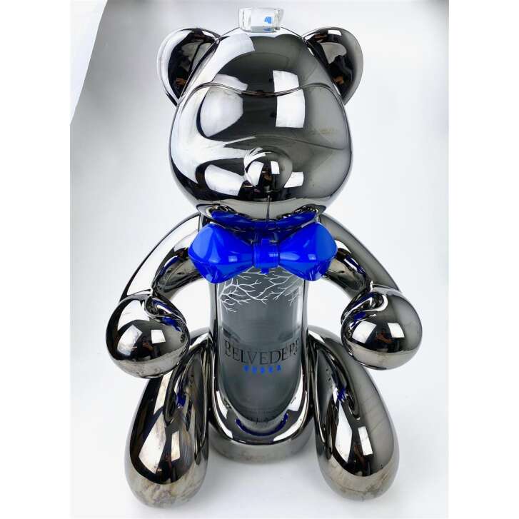 1x Belvedere Vodka Glorifier LED Bear Silver 3l