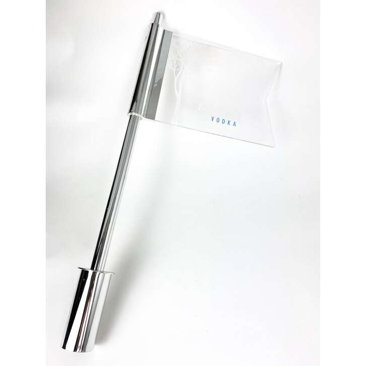 1x Belvedere Vodka Flag LED Plastic 1.75l