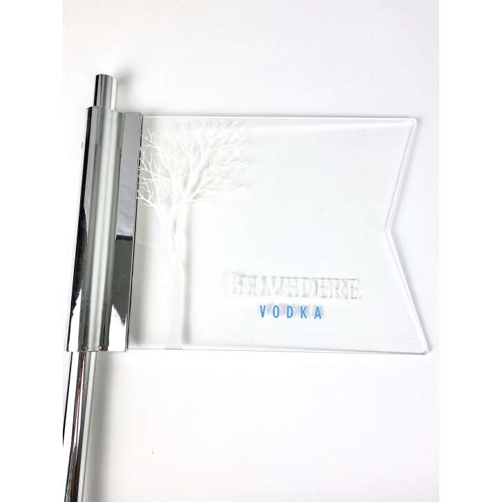 1x Belvedere Vodka Flag LED Plastic 1.75l