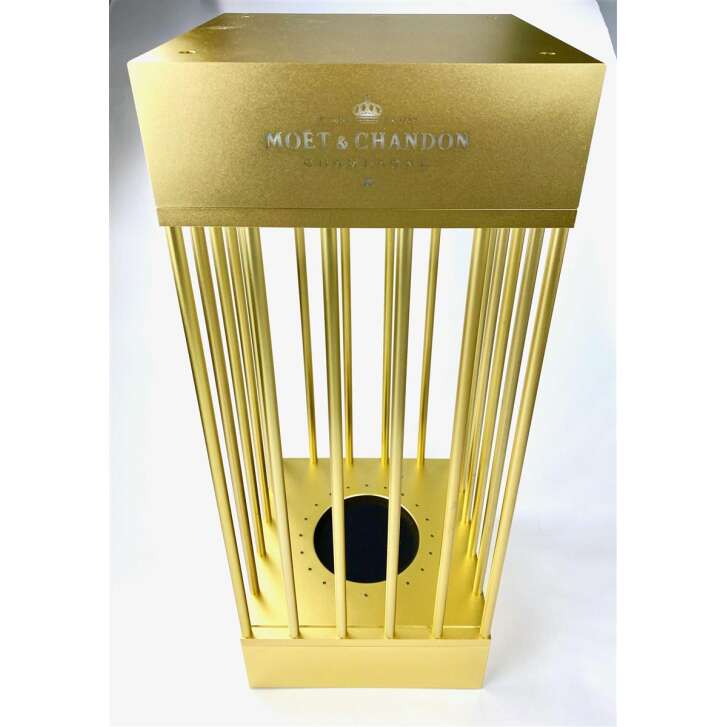 1x Moët & Chandon Champagne Cage Gold 1.5L LED