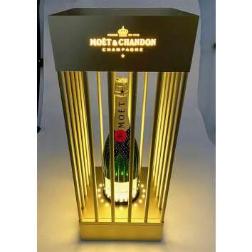 1x Moet Chandon Champagne Cage Gold 1,5l LED