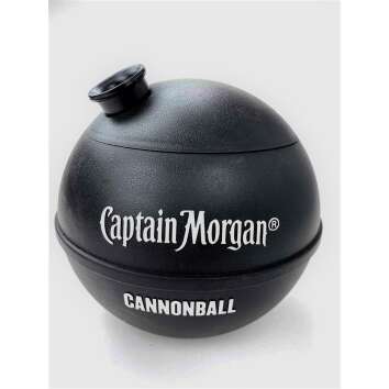 1x Captain Morgan rum cooler Cannonball black smooth