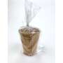 1x Krombacher beer cube mug, brown