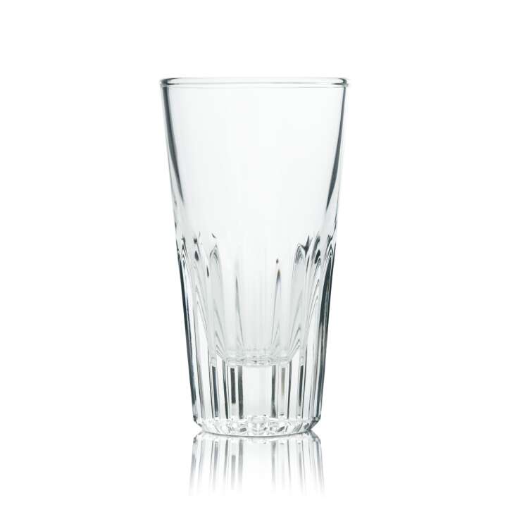 6x Bromioli Glass 0.16l Tumbler Contour Glasses Rocco Professional Long Drink Bar