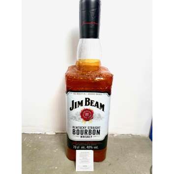 1x Jim Beam Whiskey inflatable bottle 1m