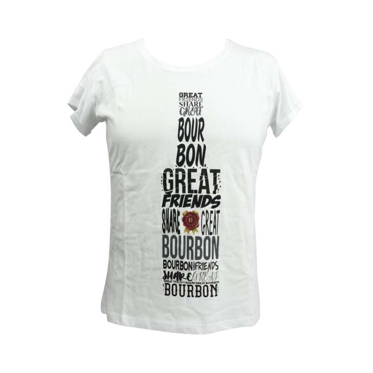 1x Jim Beam Whiskey T-shirt for women, size M, white