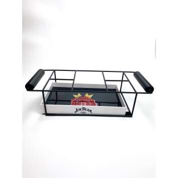 1x Jim Beam Whiskey Barcaddy metal grid with tray
