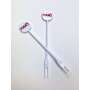 100x Pimms liqueur fruit skewer plastic white