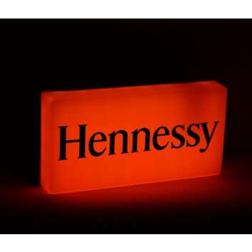 1x Hennessy Cognac illuminated sign white with lettering...
