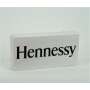 1x Hennessy Cognac illuminated sign white with lettering 40 x 20 cm