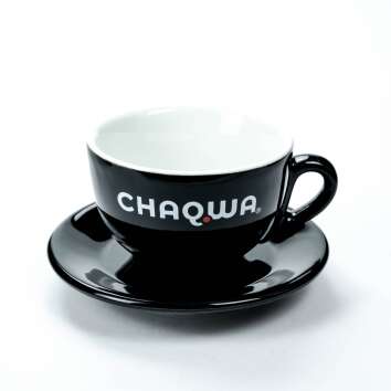 Set Ebay of 1 Chaqwa coffee cup black 0,2l Cappucino new...
