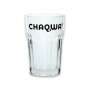 12x Chaqwa coffee glass long drink with logo