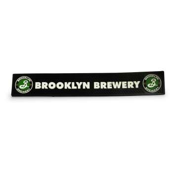 1x Brooklyn Brewery beer bar mat black lettering in logo...