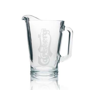 1x Carlsberg beer pitcher glass 1,5l carafe