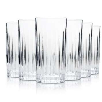 6x Campari vermouth glass Longdrink Timeless Logo in the...