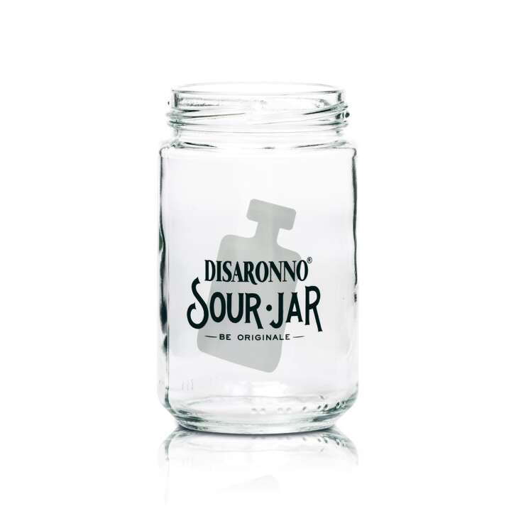 1x Disaronno Sour Glass 0.25l Small Preserving Jar Without Lid