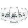 1x Disaronno Sour Glass 0.25l Small Preserving Jar Without Lid