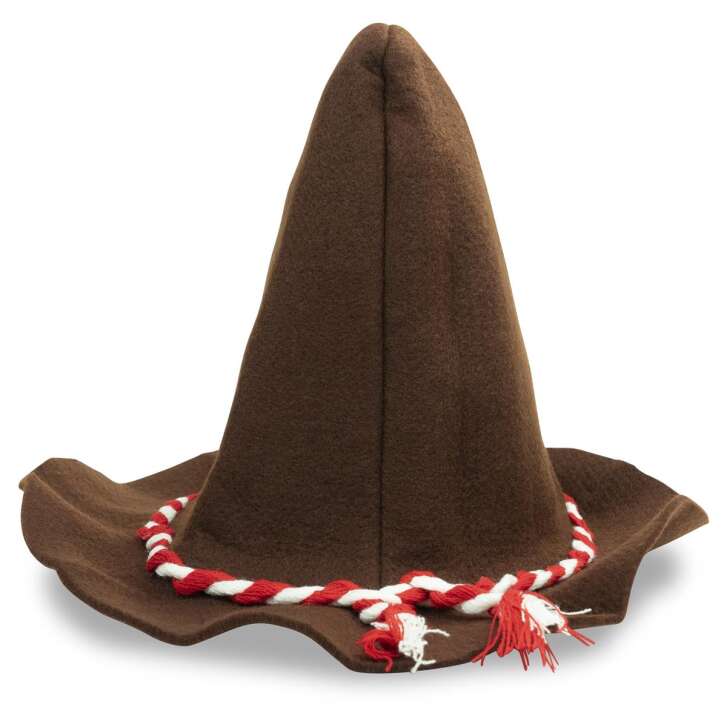 1x Bacardi Rum Hat Felt Hat Brown Oak Zapft is