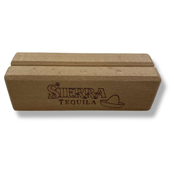 1x Sierra Tequila wooden table stand