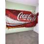 1x Coca Cola Softdrinks flag banner 400x 150 lettering