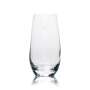 6x Grey Goose vodka glass long drink round base