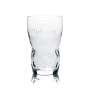 6x Granini glass 0.2l contour juice water soda long drink cocktail glasses Gastro