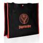 1x Jägermeister liqueur bag carrier bag fabric black/orange
