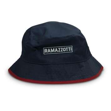 1x Ramazzotti liqueur cap fishermans hat blue
