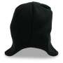 1x Captain Morgan rum hat wool hat with ears black