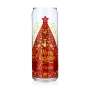 Libbey Can Long Drink Glass Personalized Christmas Tree "Merry+Name"