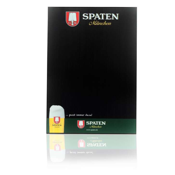 1x Spaten beer board metal 48x68