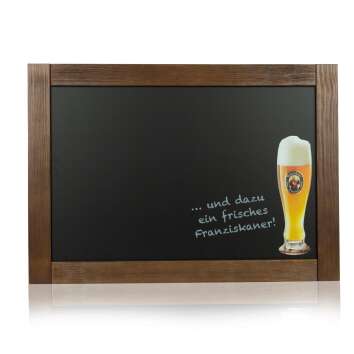 1x Franziskaner beer chalkboard 68x48