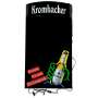 1x Krombacher beer neon sign Retro black