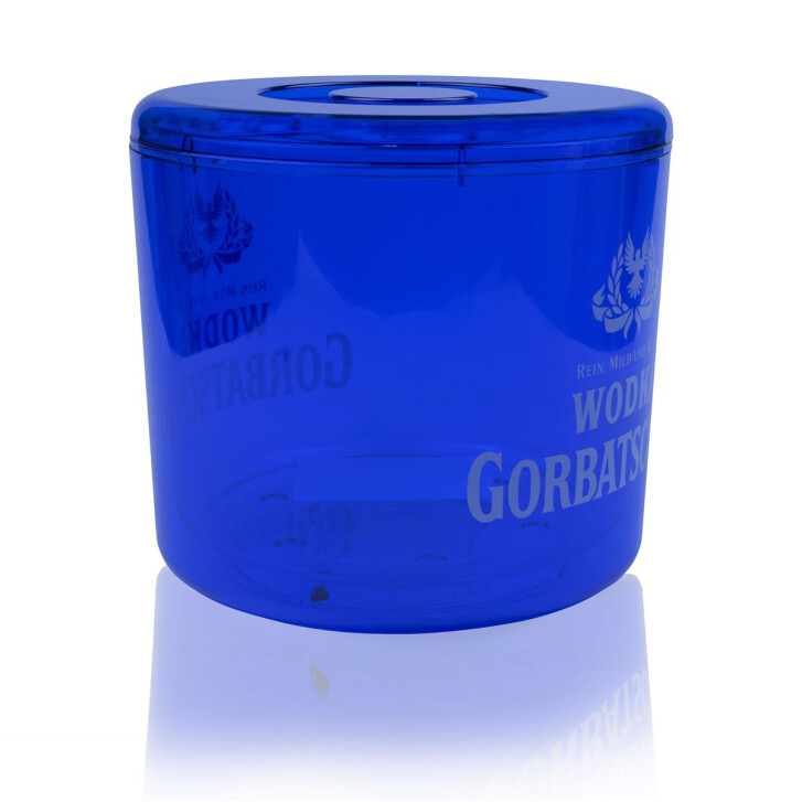 1x Gorbachev Vodka Cooler 8l Ice Box Blue