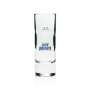 6x Wyborowa Vodka Glasses Shots 4cl Oak 6,5cl