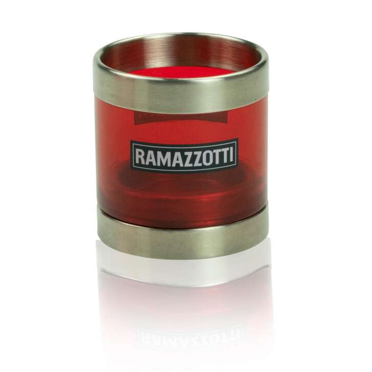 1x Ramazzotti liqueur lantern metal top and bottom small