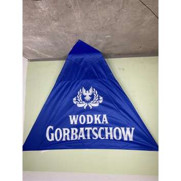 1x Gorbachev Vodka flag 3 square blue banner 300x300x300