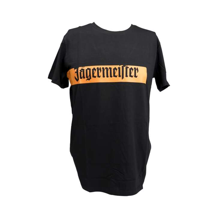 1x Jägermeister liqueur T-shirt orange large logo chest size XXL