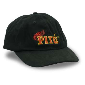 1x Pitu Rum black peaked cap
