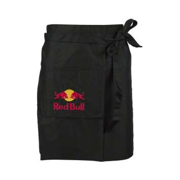 Red Bull Waiter Apron Belly Tie Long Bistro Gastro...
