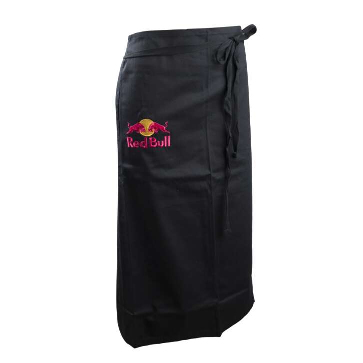 Red Bull Waiter Apron Belly Tie Long L Intervention Service Waitress Bistro