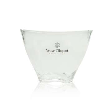 1x Veuve Clicquot champagne cooler single transparent