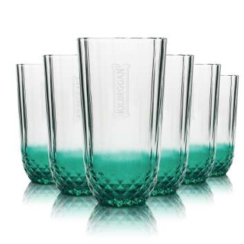 6x Kilbeggan Glass 0,35l Whiskey Longdrink Contour...