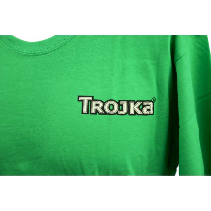 1x Trojka Vodka T-Shirt green size L