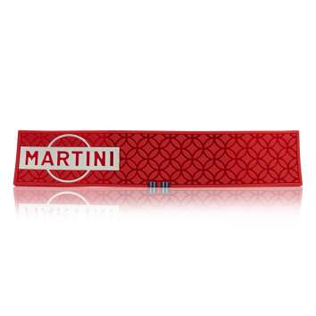 1x Martini vermouth bar mat Racing Design 50x10