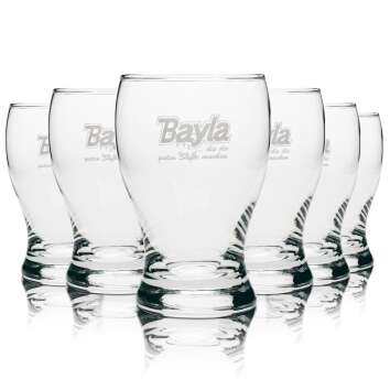 6x Bayla juice glass 0,1l Tasting