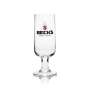 6x Becks beer glass 0,3l goblet Ritzenhoff