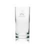 6x Adelholzener water glass 0,2l tumbler Sahm