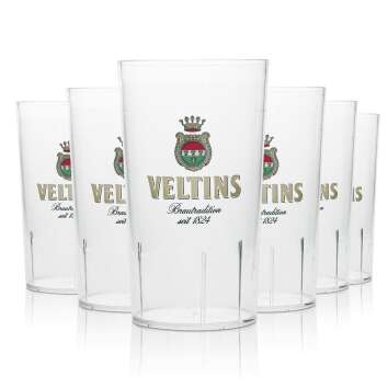 1x Veltins beer cup reusable 0,3l stackable