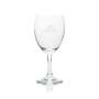 6x Adelholzener glass 0,2l goblet tulip flute glasses gastro calibrated mineral water